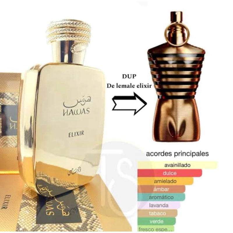 Perfume Hawas Elixir