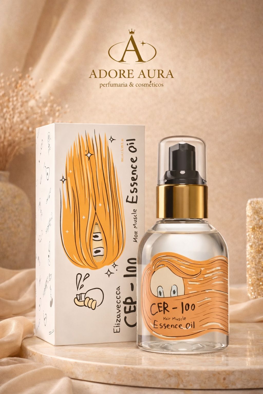 Óleo Capilar Cer-100 Hair